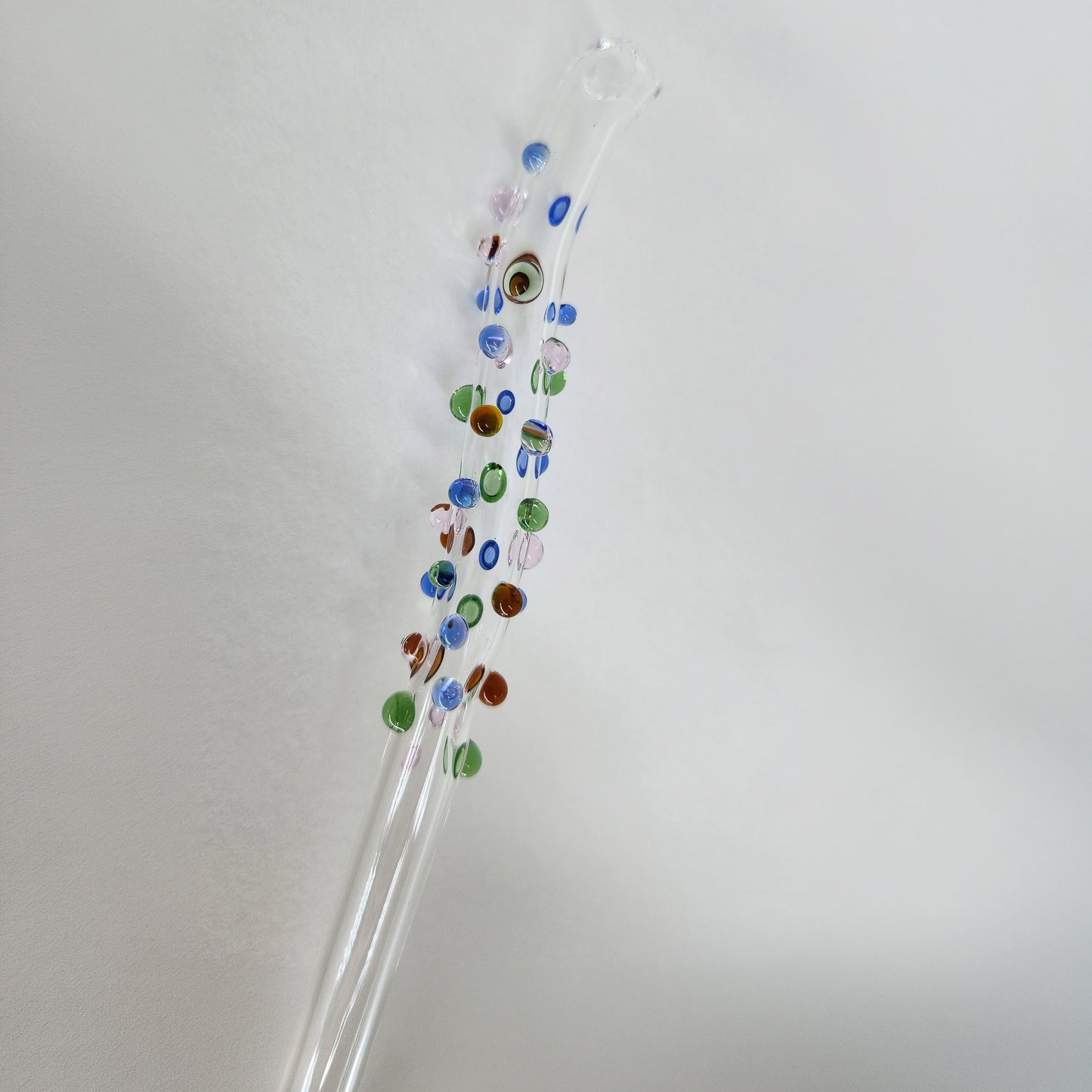 Canudo Escultura Confetti M borossilicato – Bela Aiache